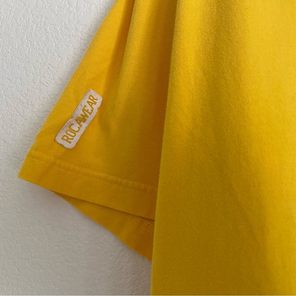 Y2K Rocawear Official front and back printed t-shirt, yellow, XXL - Picture 11 of 11